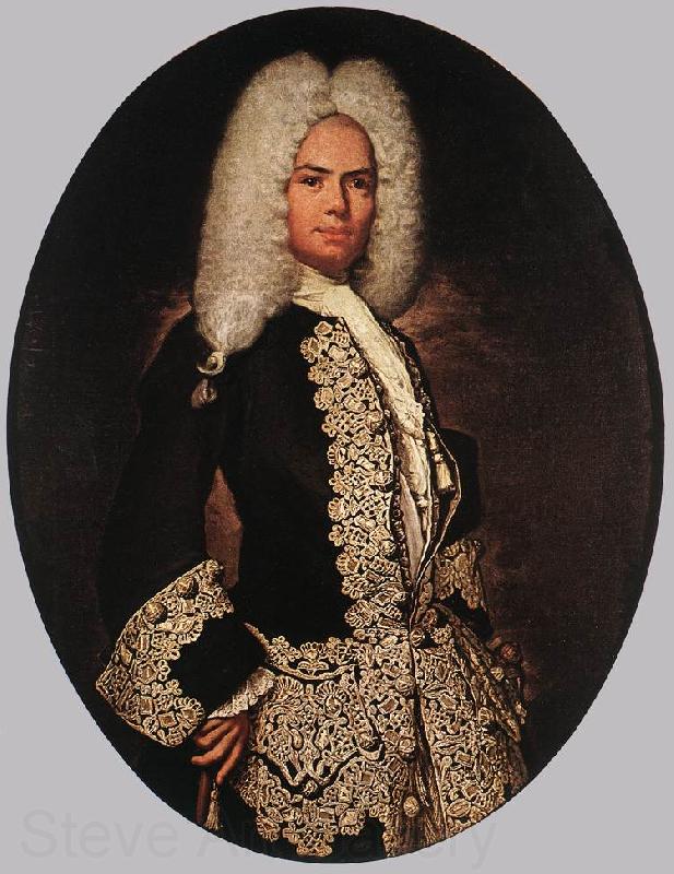 GHISLANDI, Vittore Portrait of a Gentleman sdg Germany oil painting art